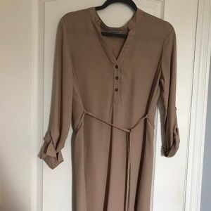 Tan Dress